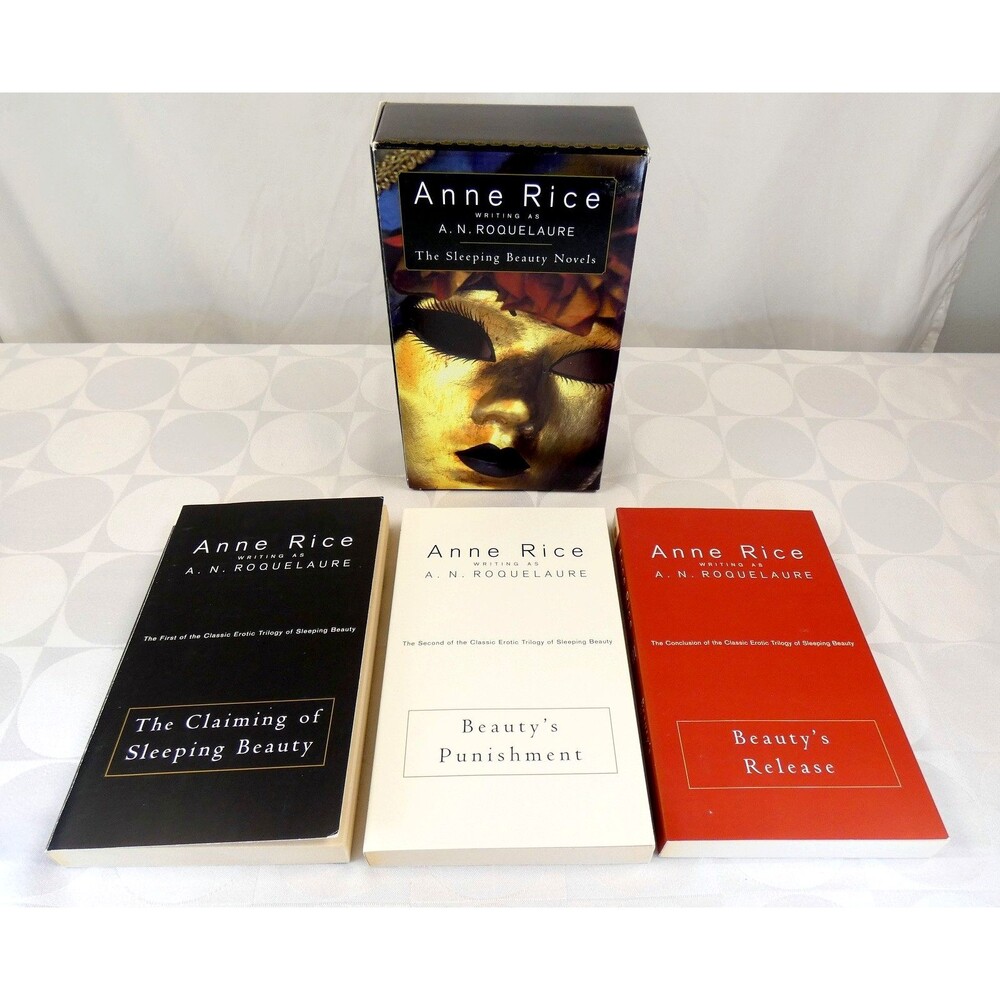 Anne Rice (A. N. Roquelaure) Sleeping Beauty Novels Box Set PB Plume